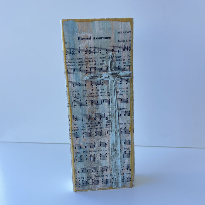 Blessed Assurance 4x9 Block