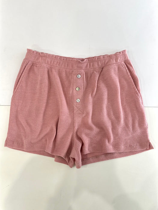 Cozy Days Thermal Shorts - Blush (FINAL SALE)