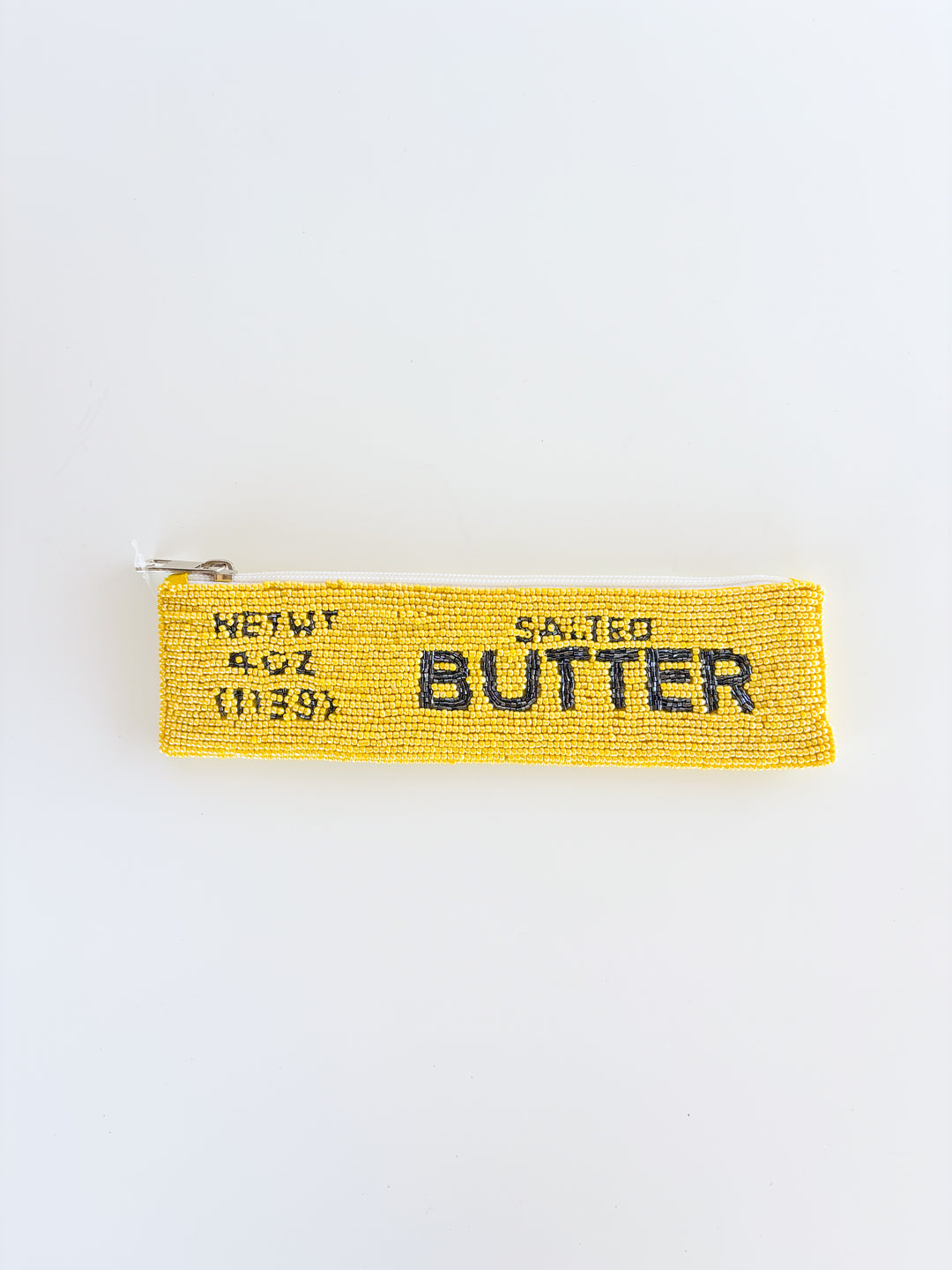 Butter Beaded Coin Wallet