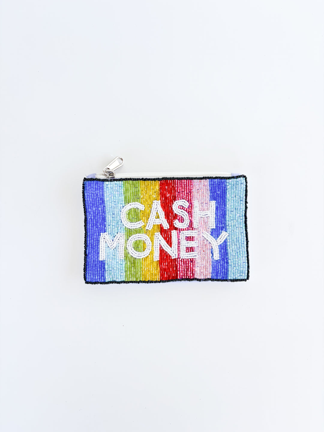 Cash Money Beaded Coin Wallet