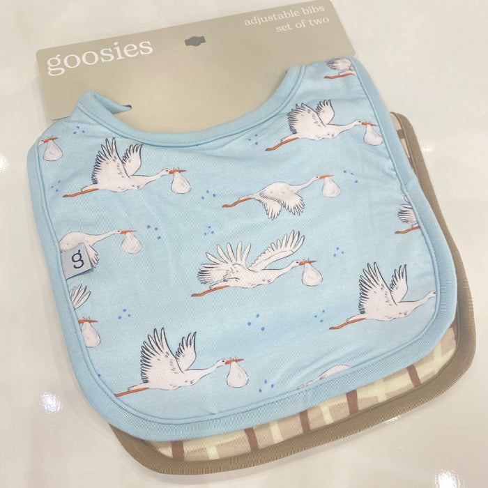 Stork Adjustable Bib Set