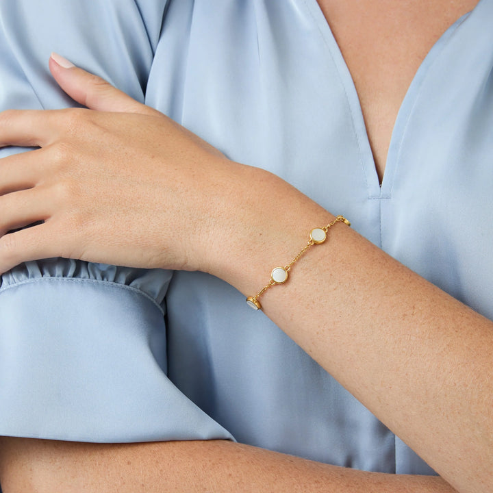 Valencia Delicate Bracelet Mother of Pearl