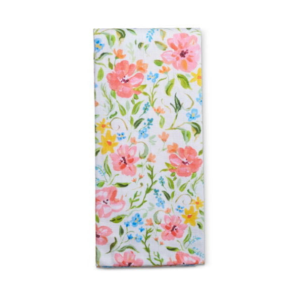 Floral Tea Towel