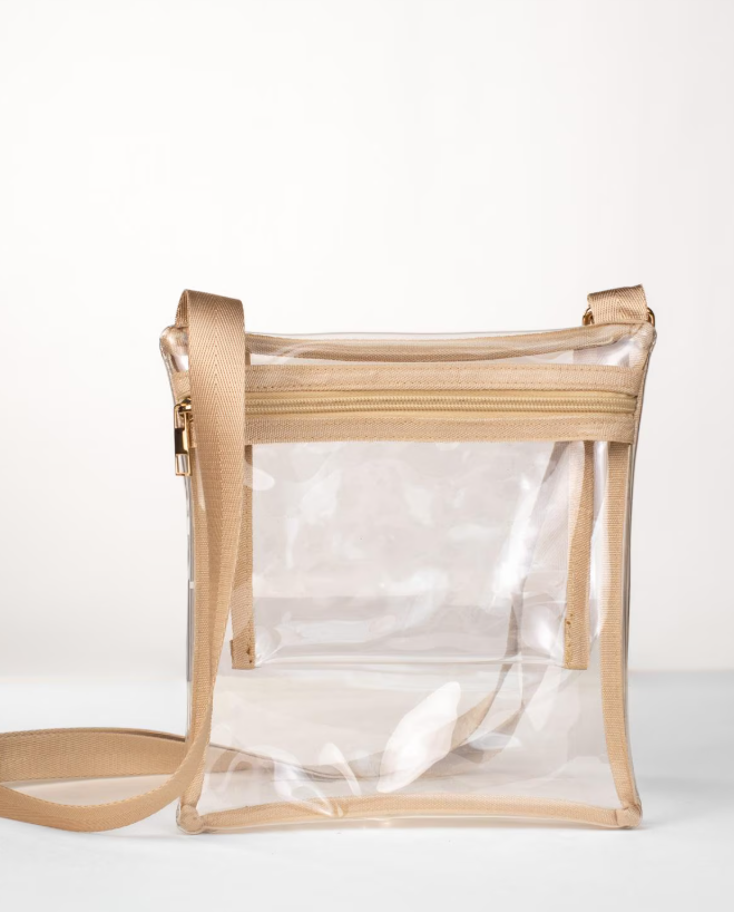 Joanna Clear Cross Body - White/Clear