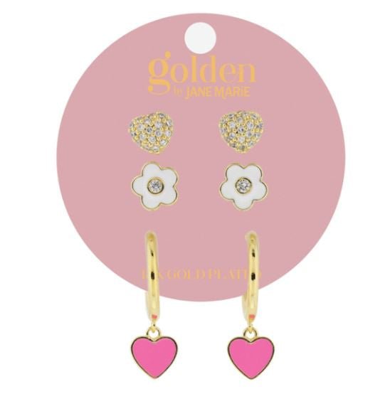 Julia Trio Earring Set