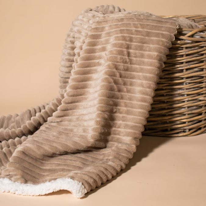 Larissa Throw - Taupe