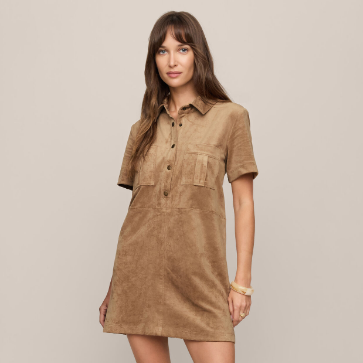 Leone Suede Mini Dress