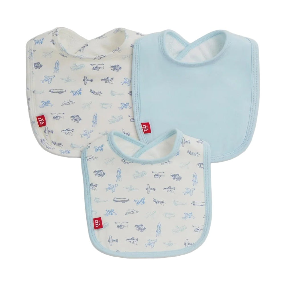 Airplane Modal Bibs - 3 Pack