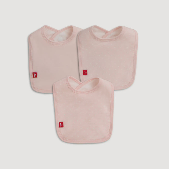 Pin Dot Pink Bib 3 Pack