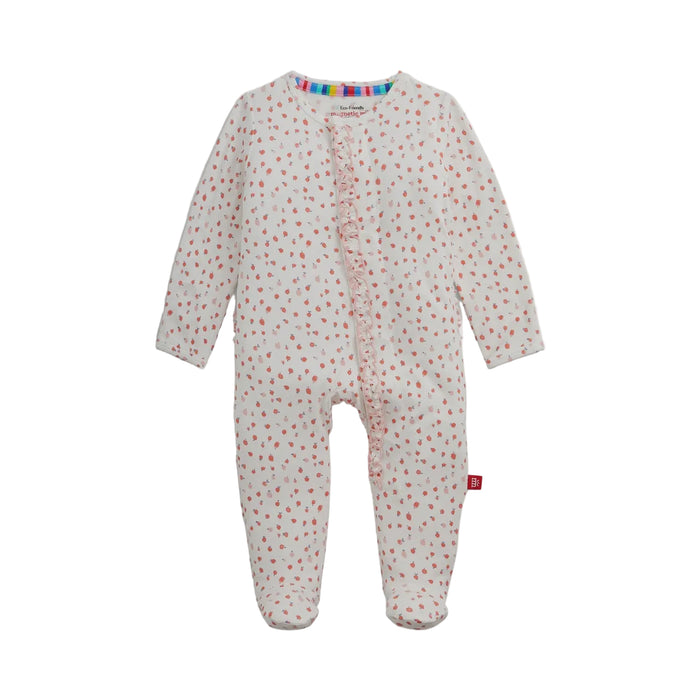 Apple Blossom Modal Ruffle Footie