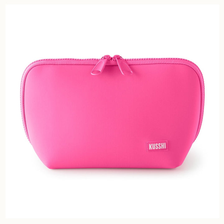 Neoprene Makeup Bag French Pink/Sherbert