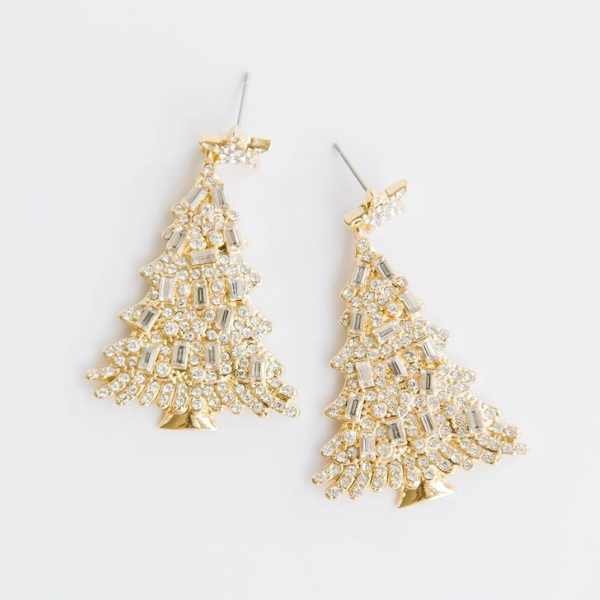 O'Christmas Tree Earrings