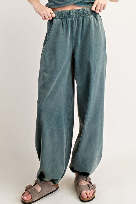 Solid Pocket Jogger Sweatpants