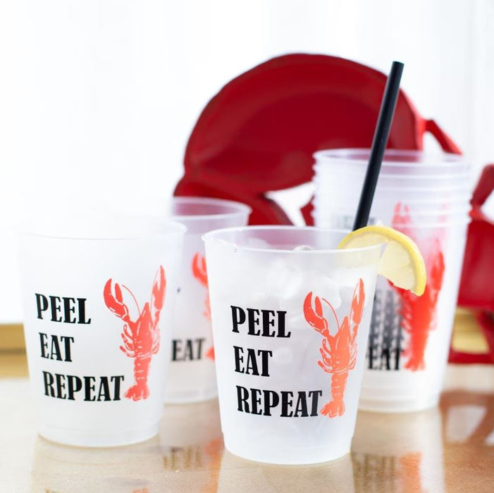 Peel Eat Repeat Party Cups