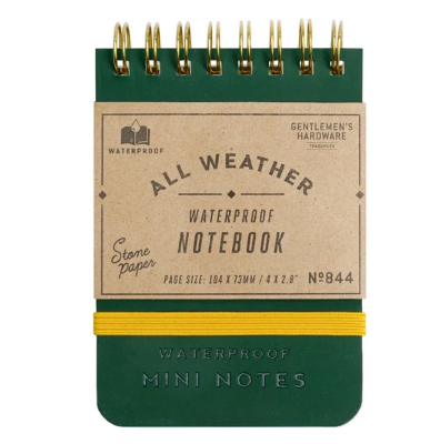 Pocket Waterproof Notebook