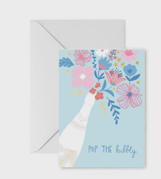 Greeting Card - Pop the Bubbly