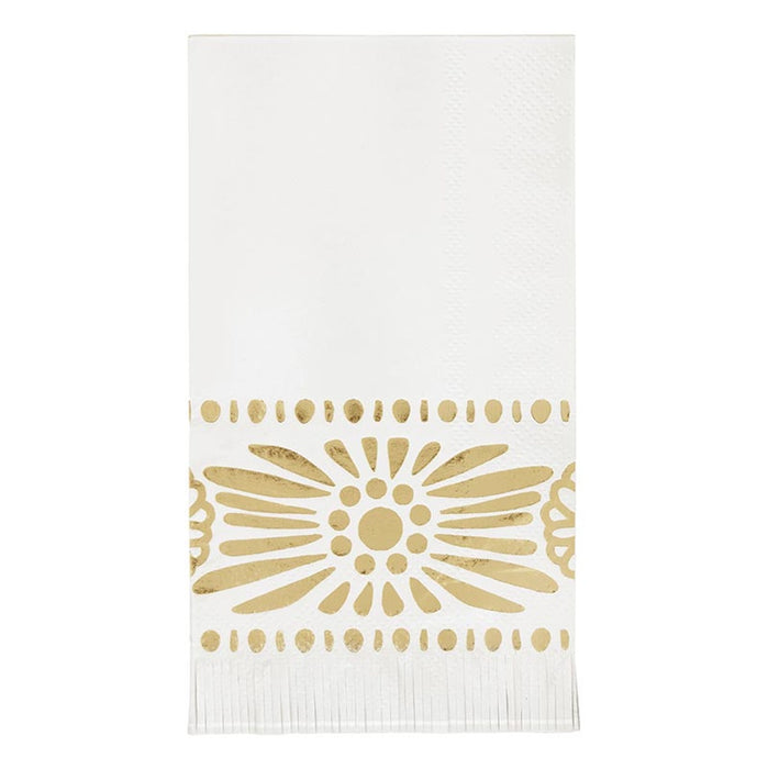 Paper Guest Napkins - Moroccan Border