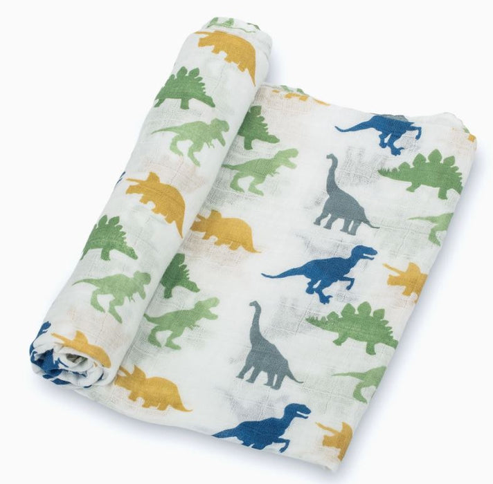 Rawr-Some Baby Muslin Cotton Blanket