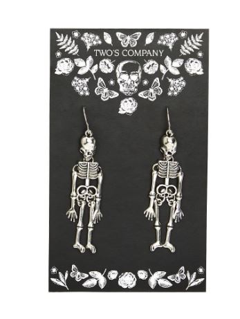 Skeleton Earrings