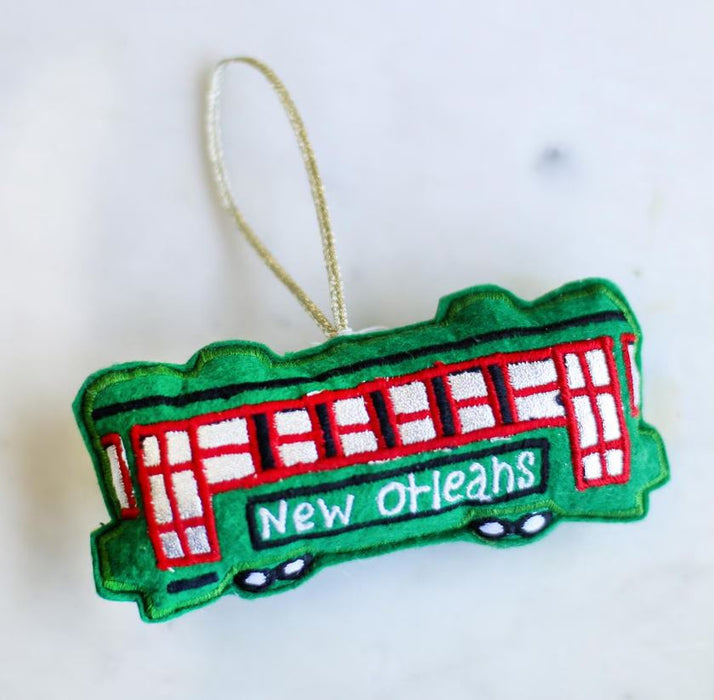 Streetcar Ornament