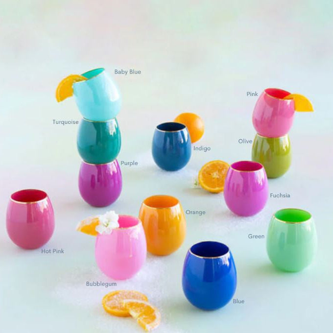 Sugar Plum Wine Glass