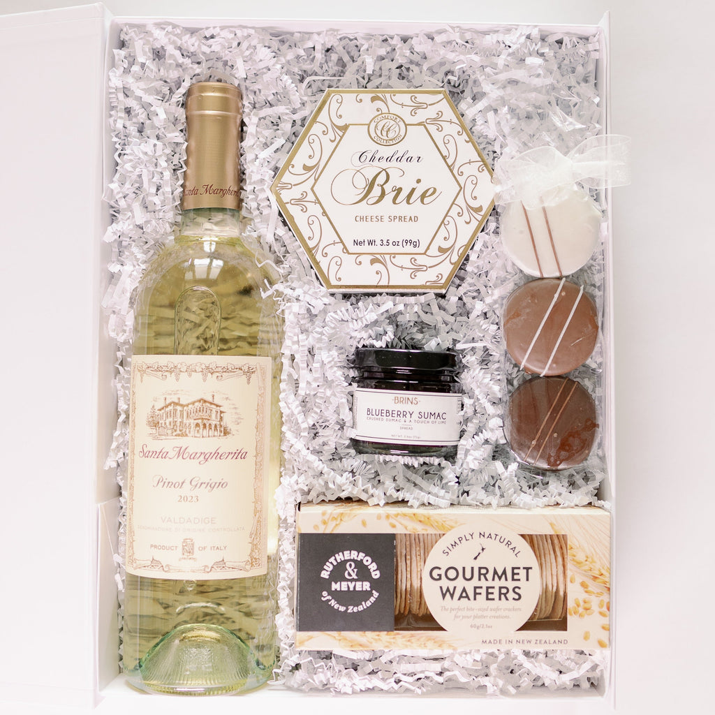 Gift Box, Santa Margherita Pinot Grigio — The Basketry by Phina