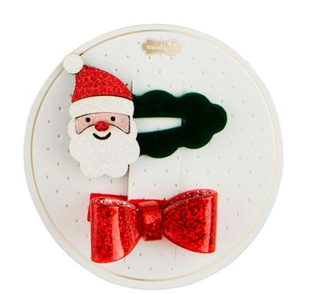 Christmas Hair Clip Set