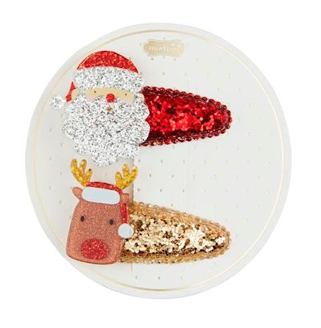 Christmas Hair Clip Set