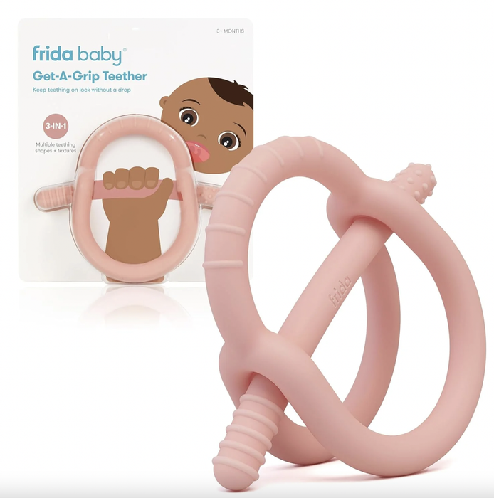 Get-A-Grip Teether Pink