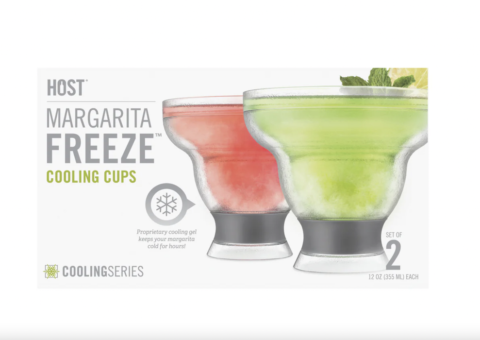 Margarita Freeze Cooling Cup Gray, Set of 2