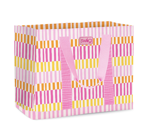 Sherbet Stripe Jumbo Tote Bag