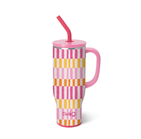 Sherbet Stripe Mega Mug 30oz