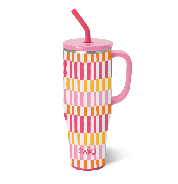 Sherbet Stripe Mega Mug 40oz