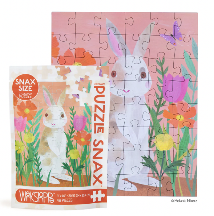 Bunny Patch 48 Piece Puzzle Snax