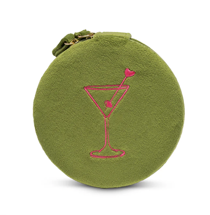 Martini Jewelry Zip Case