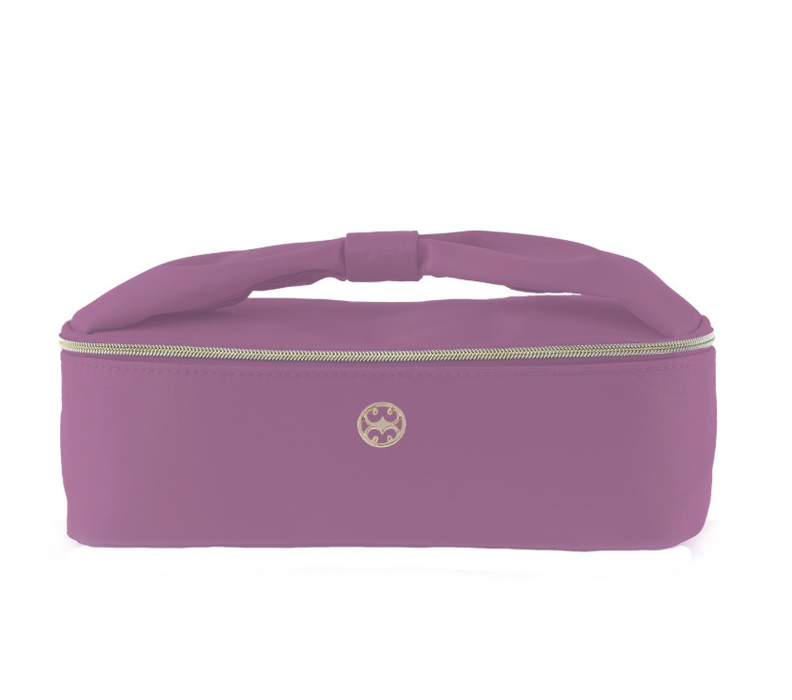 Make Me Blush Pink Floral Cosmetic Case