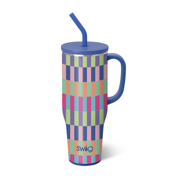 Brite Stripe Mega Mug 40oz