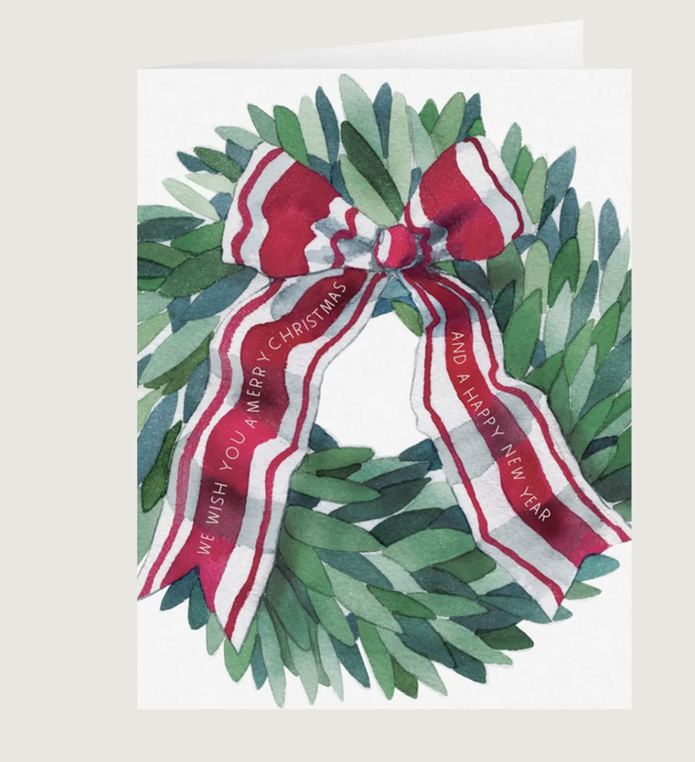 Laurel Wreath Greeting Card