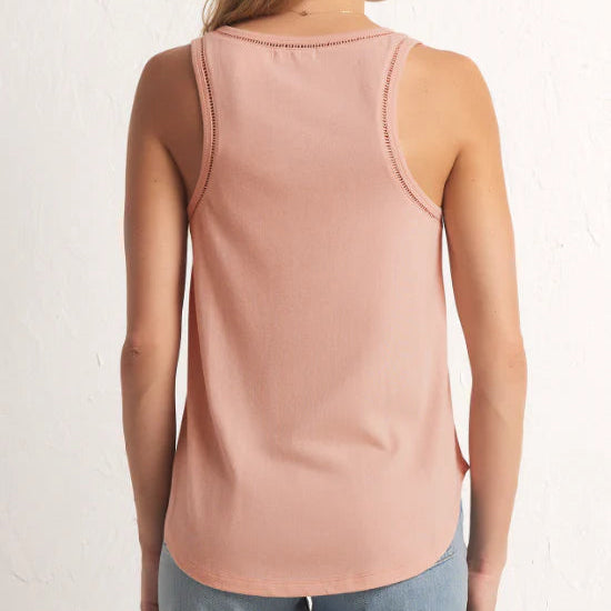 Vagabond Lace Trim Tank(FINAL SALE)