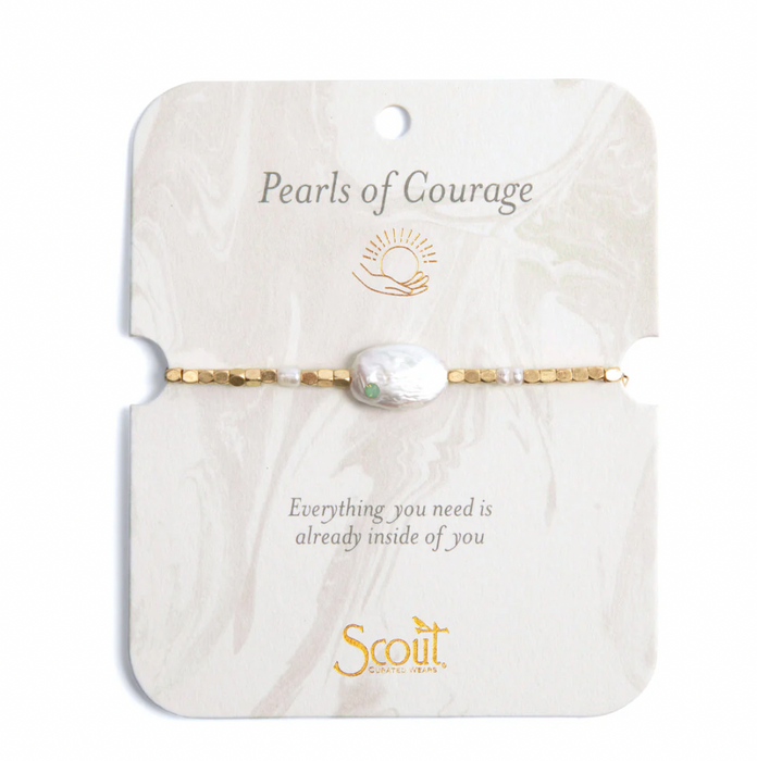 Pearl Affirmation Bracelet