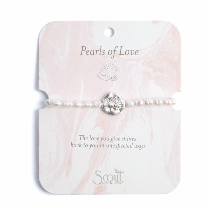 Pearl Affirmation Bracelet