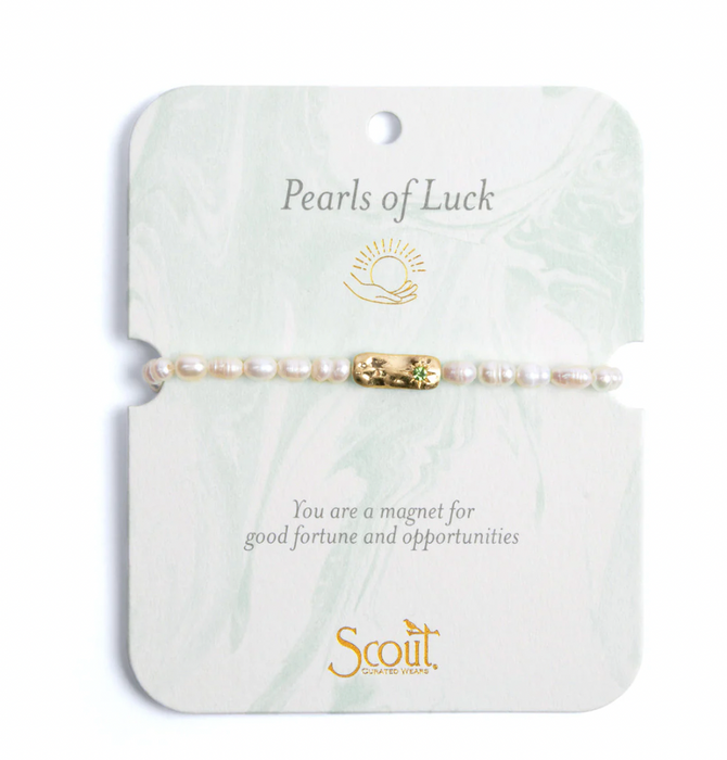 Pearl Affirmation Bracelet