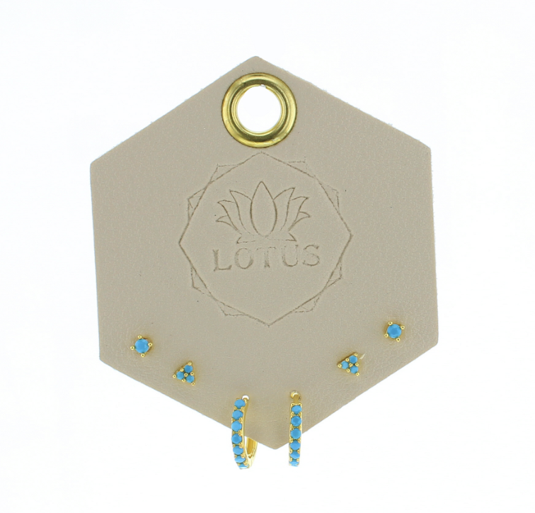 Trio Earrings - Eva