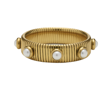Pearl Tube Bracelet