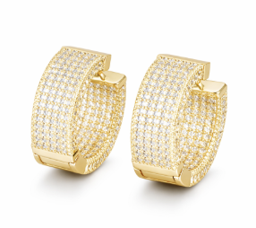 Valencia Hoops - Gold