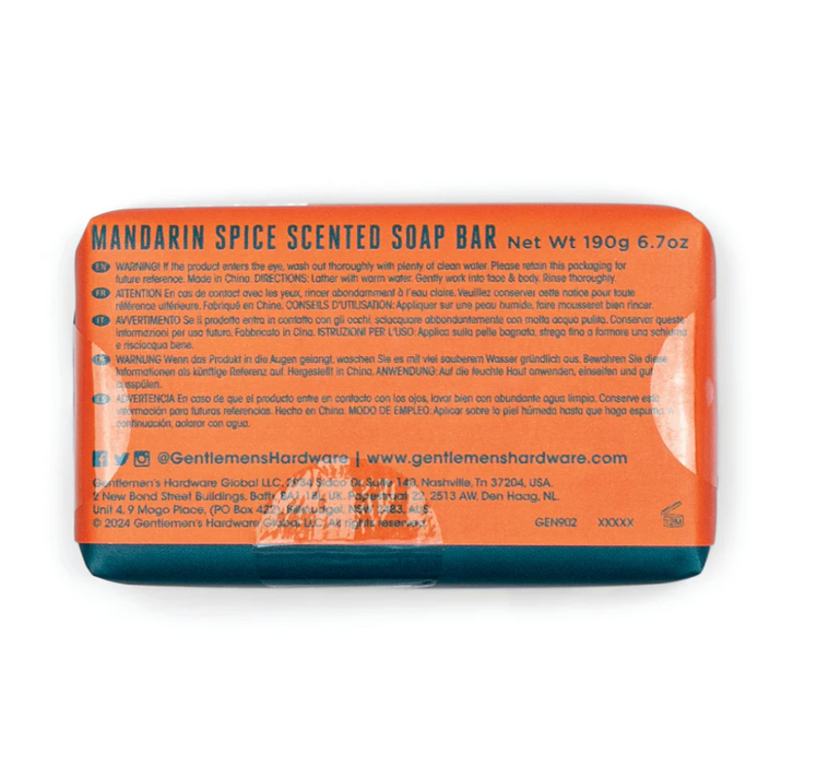 Soap Bar - Mandarin Spice