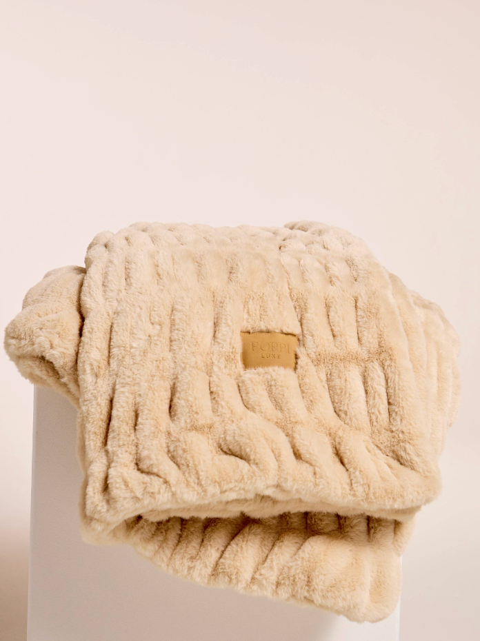 Sugar Bear Plush Throw Blanket