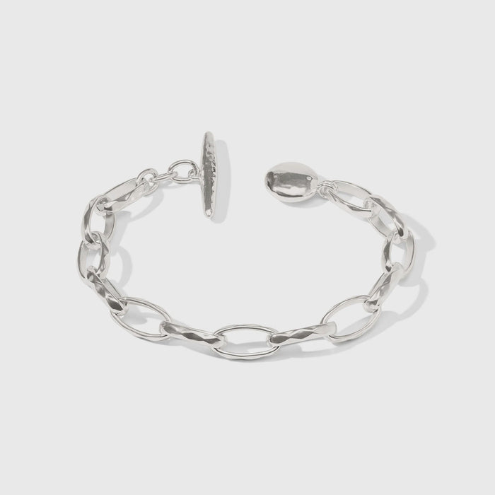 Solara Link Bracelet - Silver