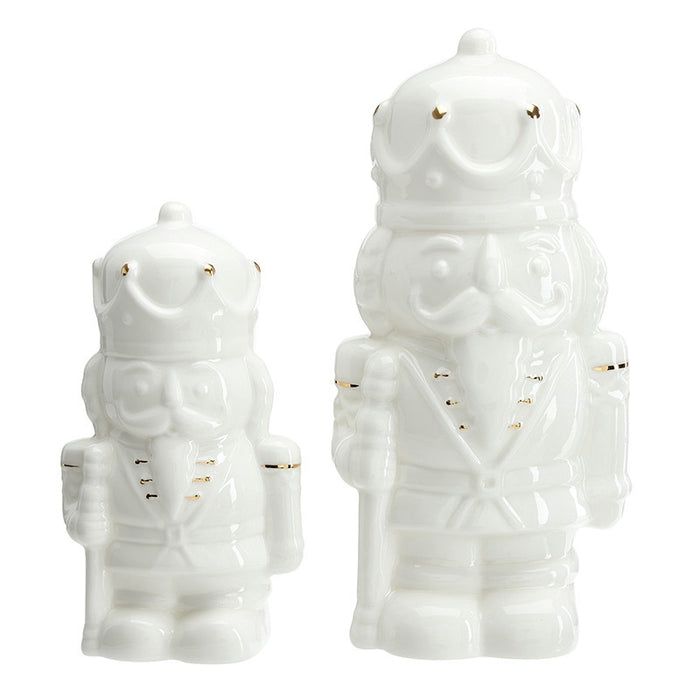 Ceramic Nutcracker - Set of 2
