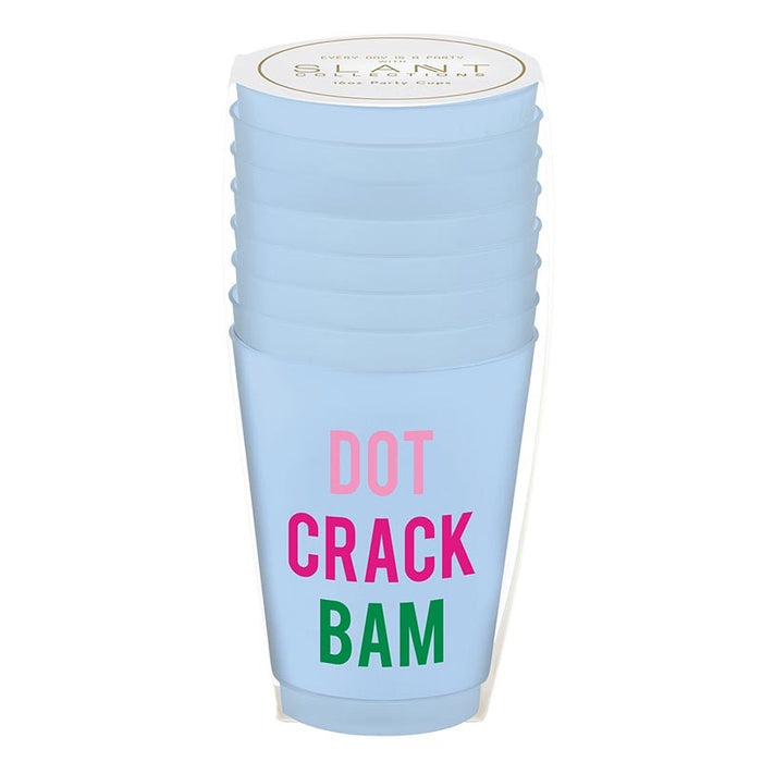 Dot Crack Bam Frost Cups - 8 Pack